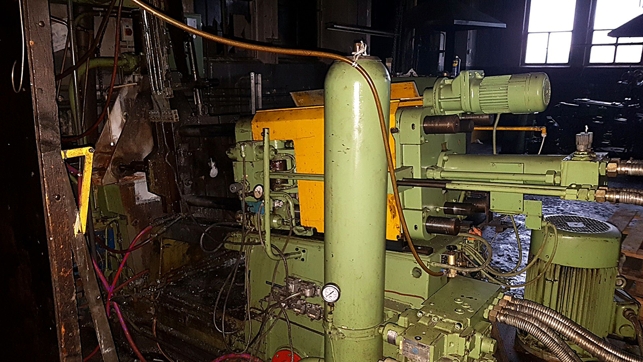 Frech DAW 63 máquina de fundição sob pressão de câmara quente WK1422, utilizada