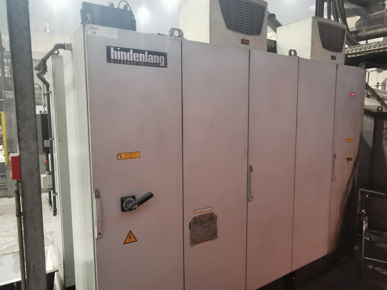 Hindenlang Magnésio In-cell-recycling O1811, utilizado