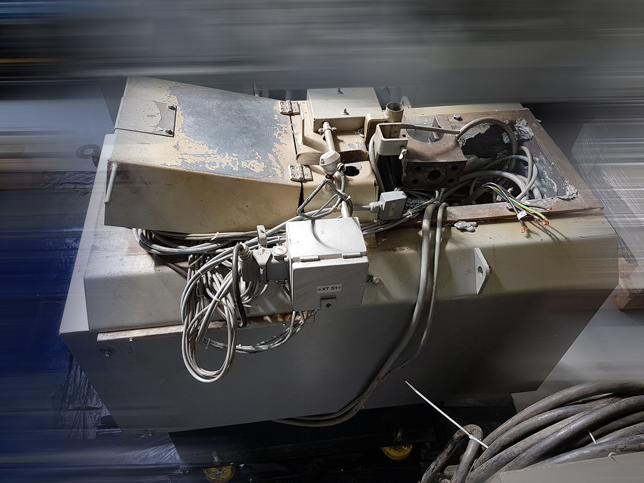 Recondicionamento da máquina de fundição injetada com câmara quente