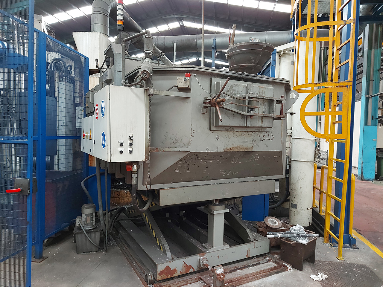 Idra OL 1900 S máquina de fundição injetada com câmara fria KK1587, usada