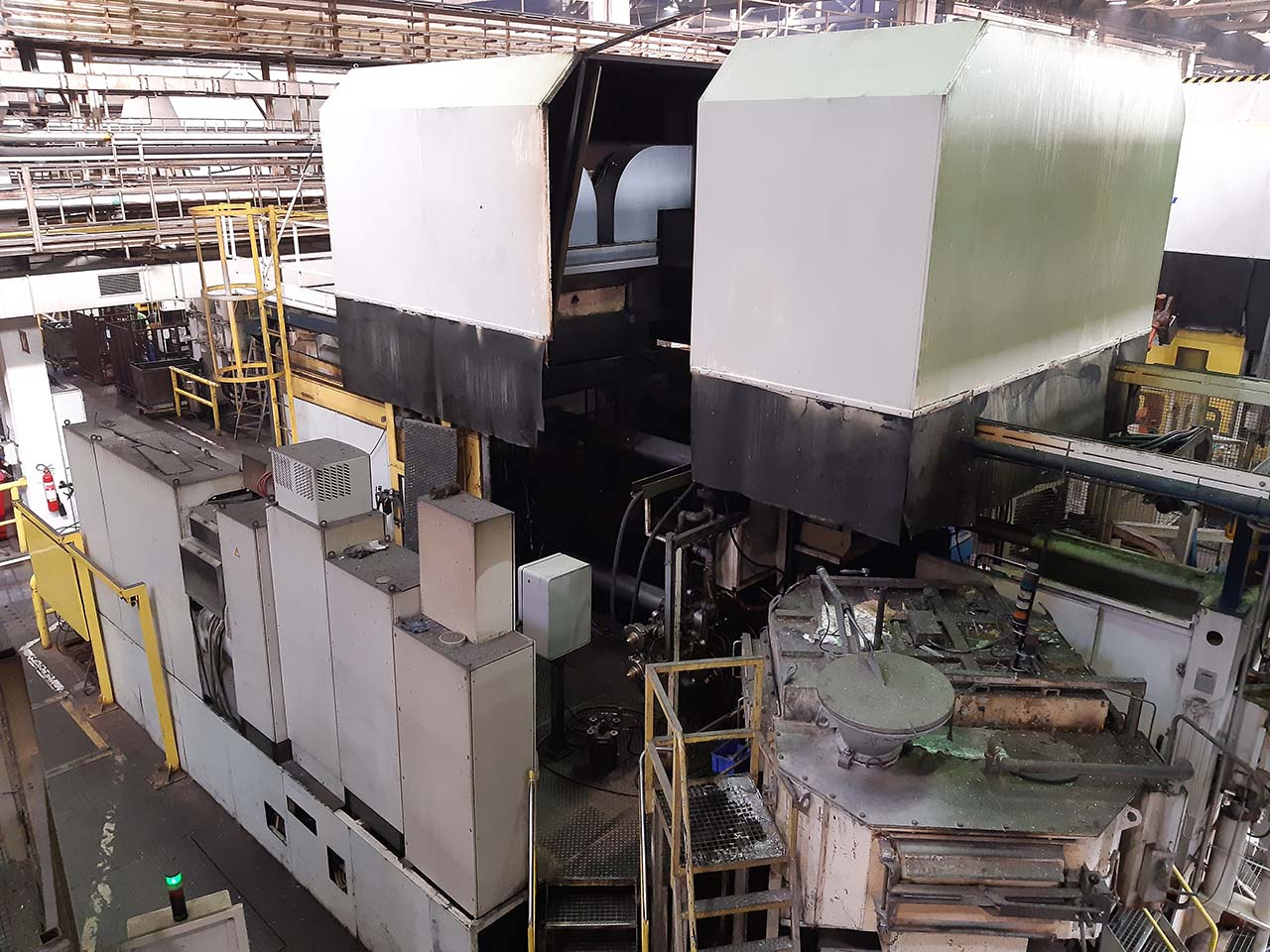 Frech GDK 1600-130 OC máquina de fundição sob pressão em câmara fria KK1637, utilizada Frech GDK 1600-130 OC máquina de fundição sob pressão em câmara fria KK1637, utilizada