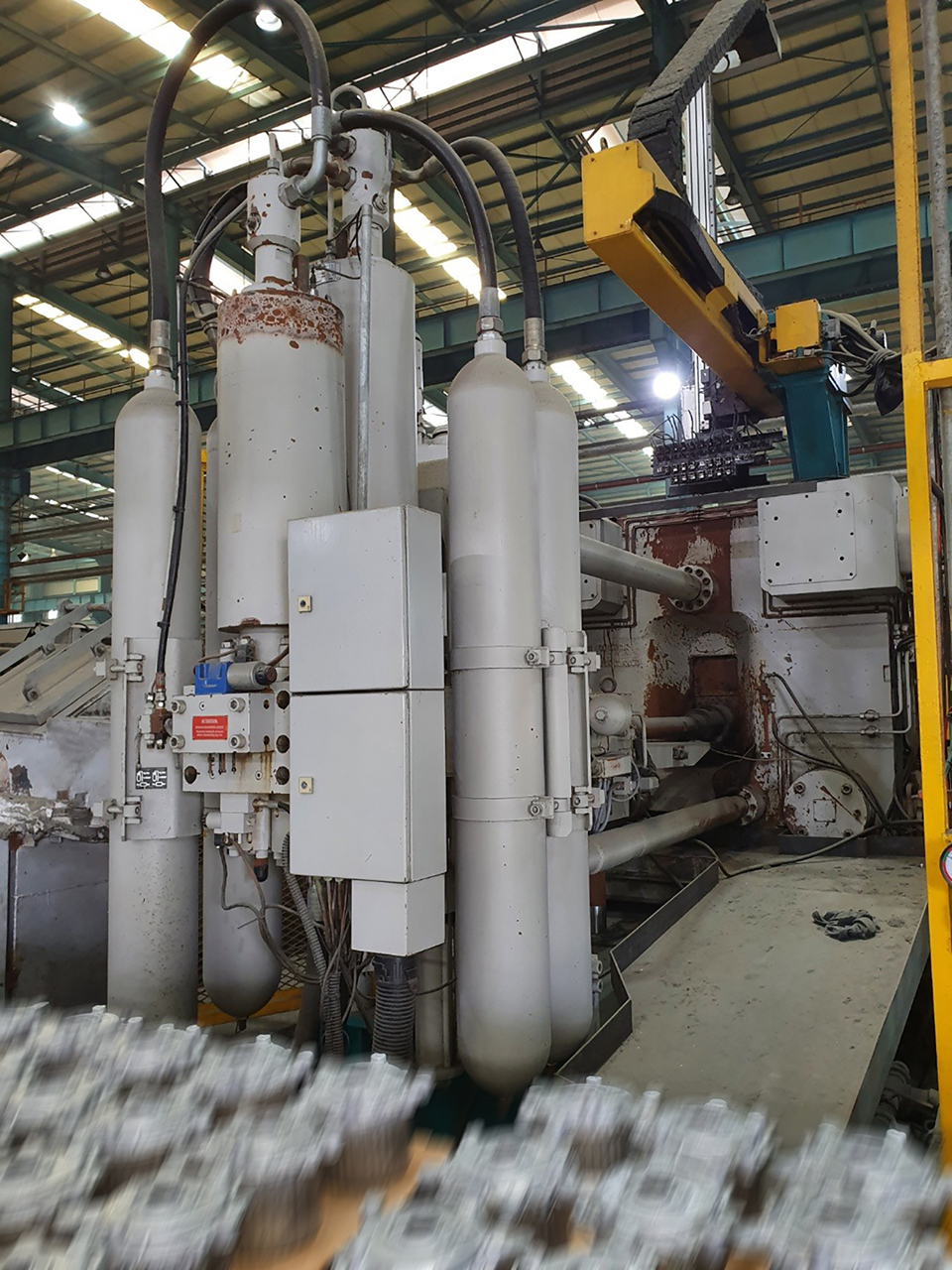 Bühler Evolution 140 D fundição injectada em câmara fria KK1651, utilizada