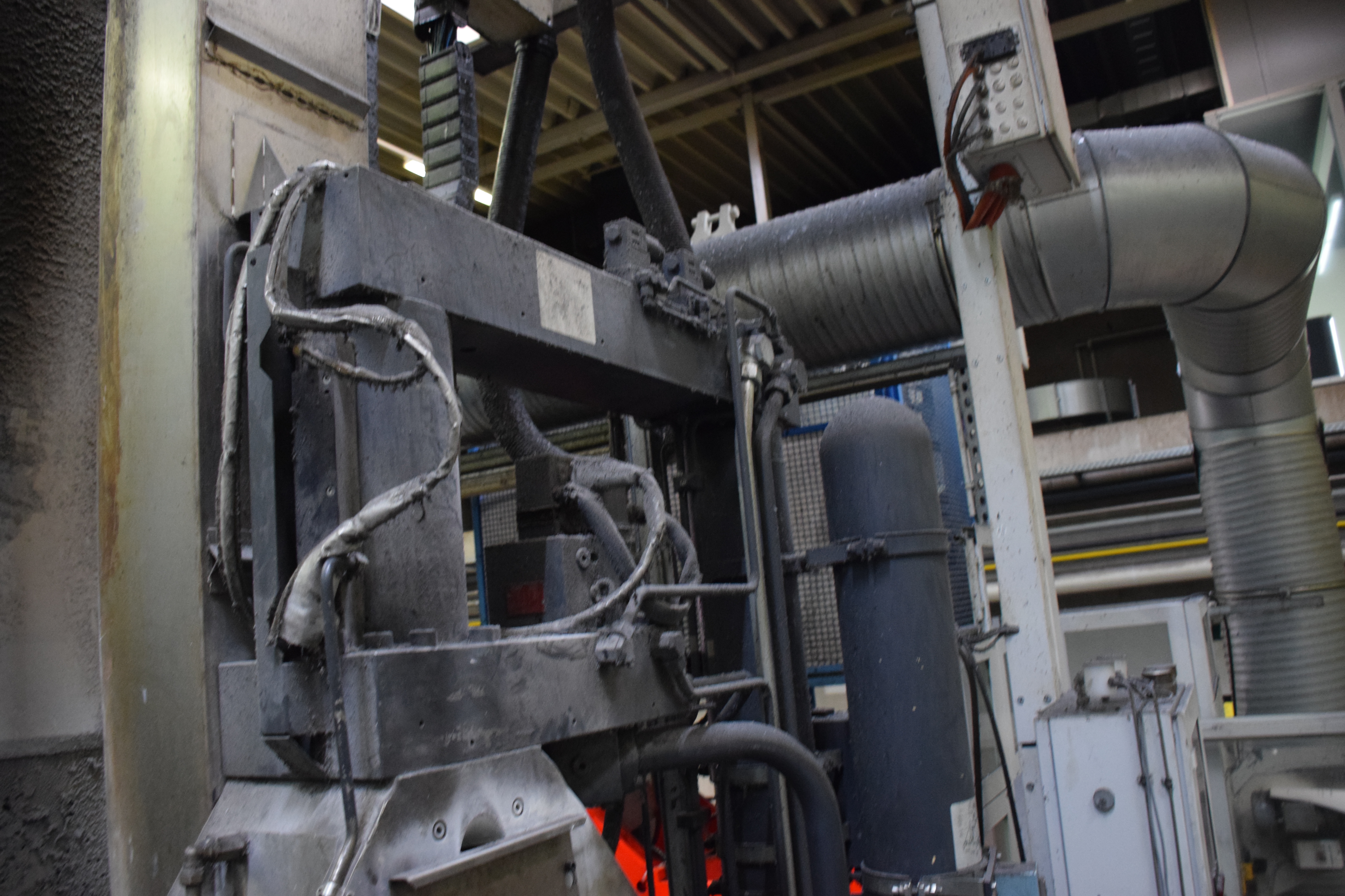 Frech W500 máquina de fundição injetada com câmara quente WK1475, usada