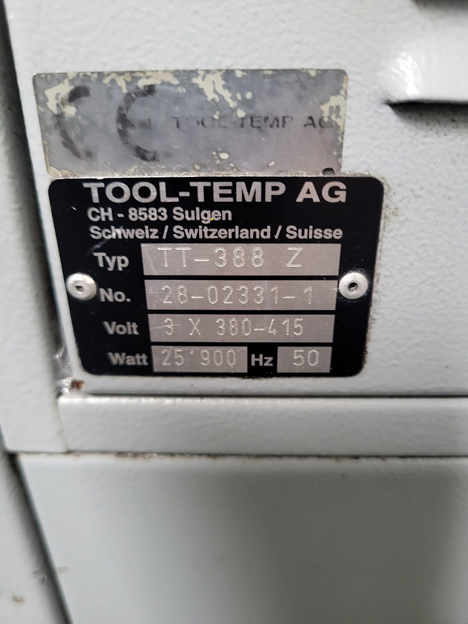 Unidade de controlo de temperatura ToolTemp TT-388 ZU2230, usada