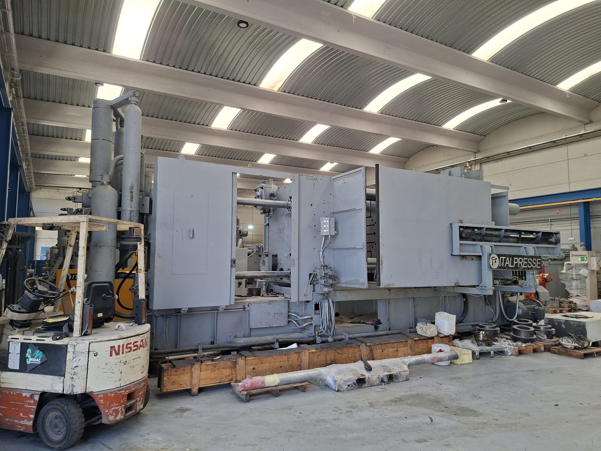 Italpresse IP 1650 SC máquina de fundição sob pressão em câmara fria KK1511, utilizada