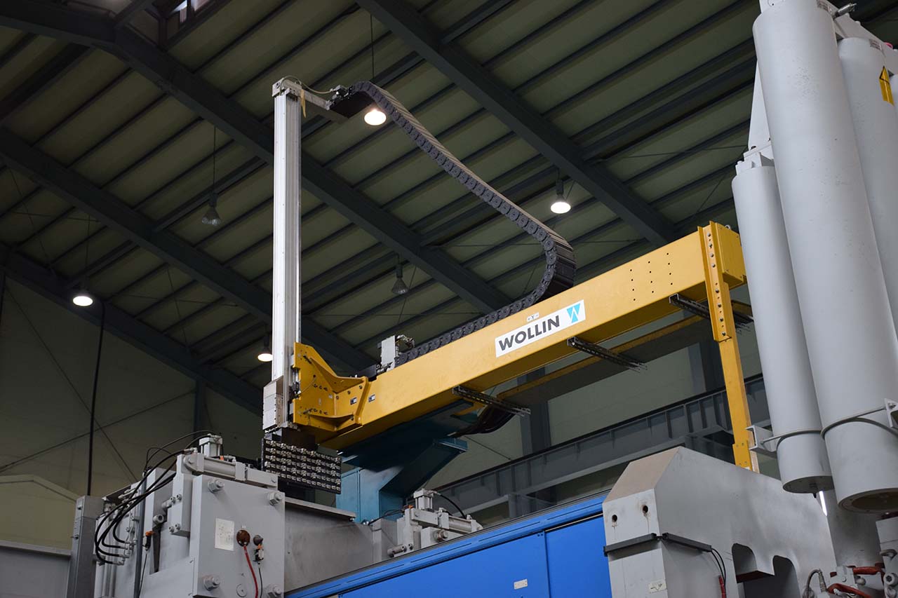 Máquina de pulverização Wollin PSM 4 F, usada