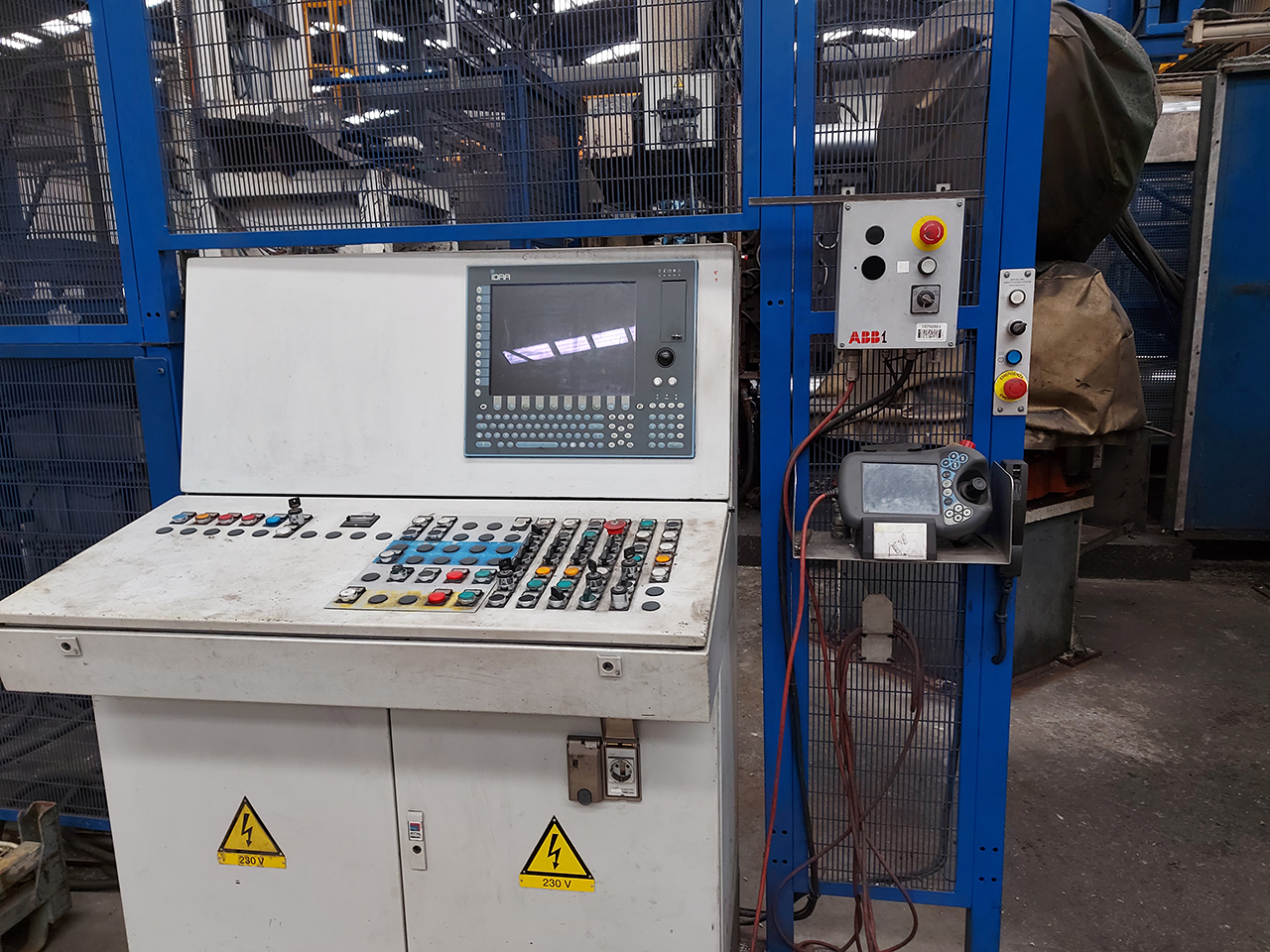 Idra OL 1900 S máquina de fundição injetada com câmara fria KK1587, usada