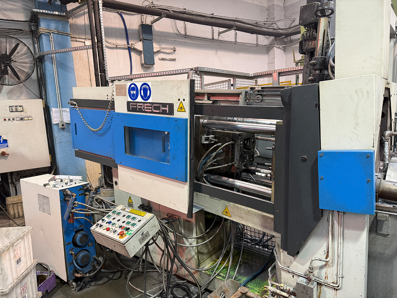Frech DAW 125 máquina de fundição injetada com câmara quente WK1472, usada