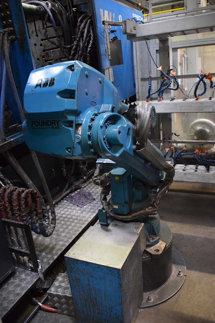 Frech W500 máquina de fundição injetada com câmara quente WK1475, usada