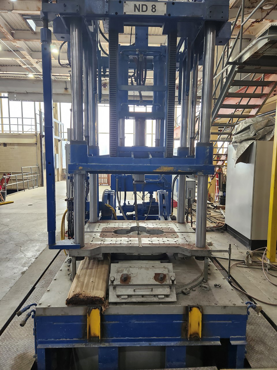 Kurtz AL 10-7 TC máquina de fundição sob baixa pressão ND1344, utilizada Kurtz AL 10-7 TC máquina de fundição sob baixa pressão ND1344, utilizada