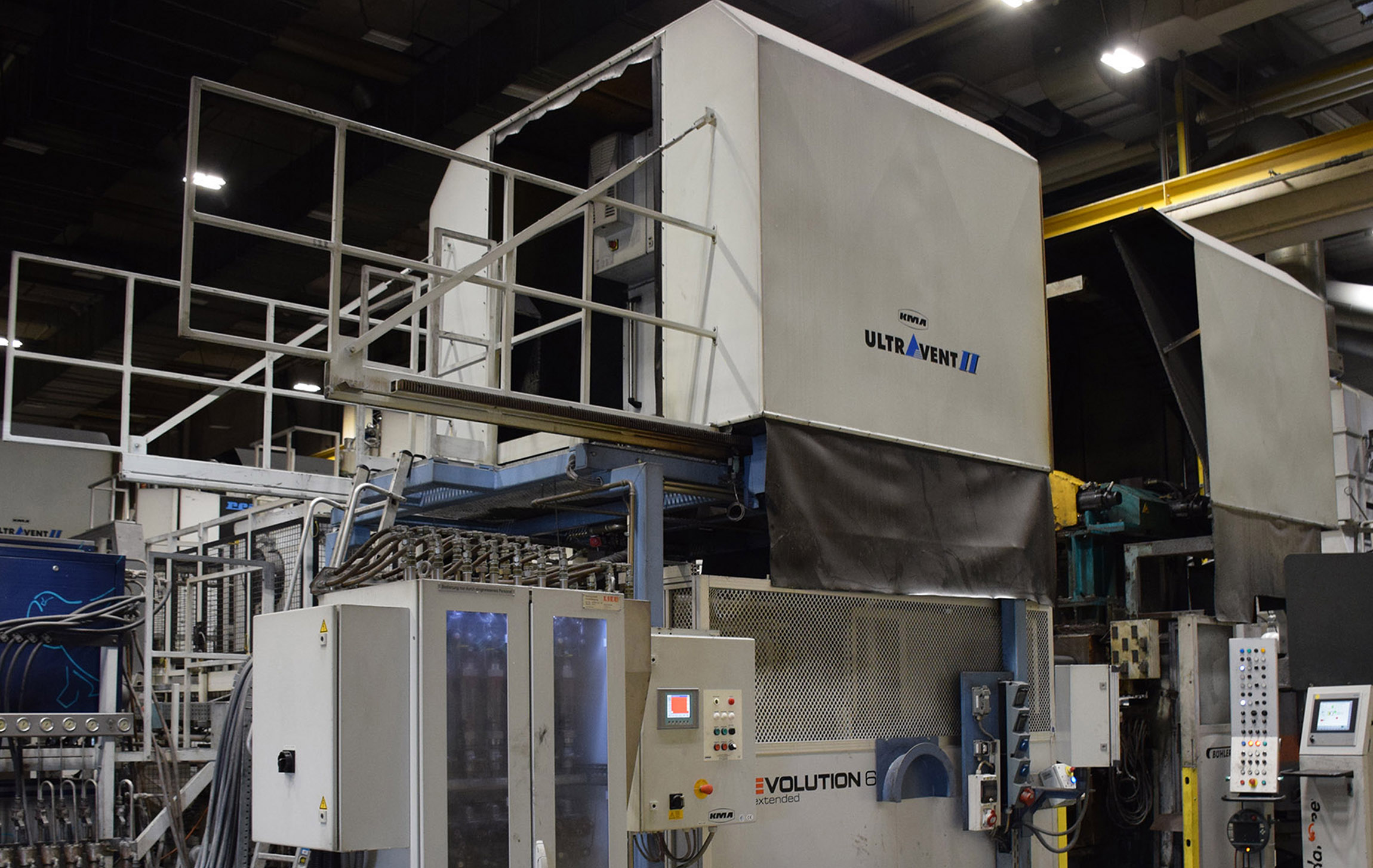 KMA UV II 10000/IEE VVR EWT 10 Sistema de extração e filtragem ZU2278, usado