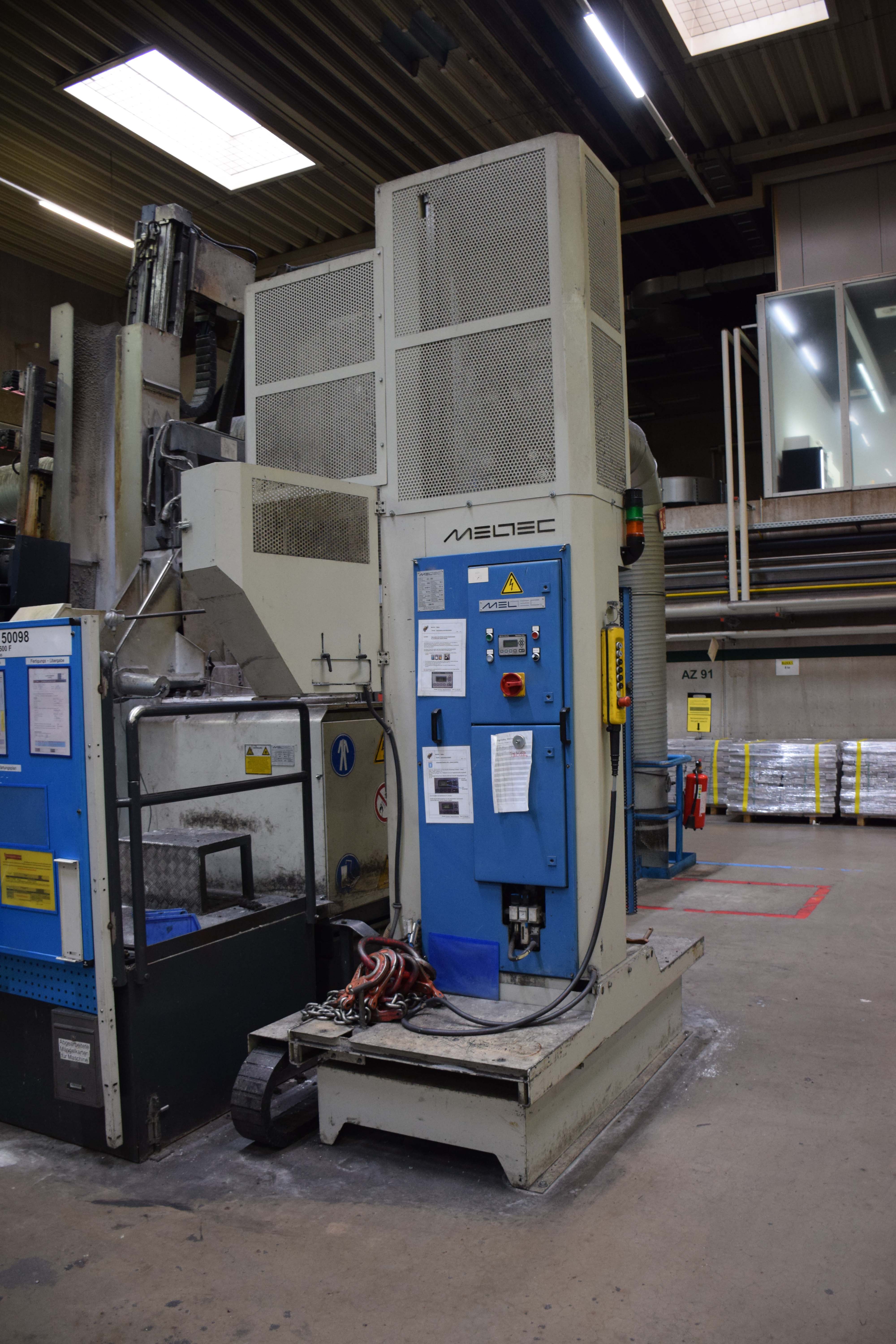 Frech W500 máquina de fundição injetada com câmara quente WK1475, usada