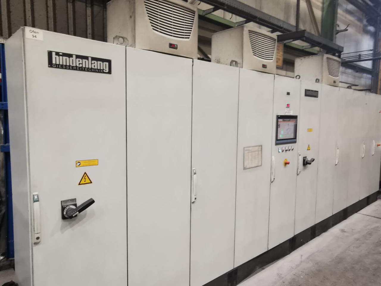 Hindenlang Magnésio In-cell-recycling O1812, utilizado