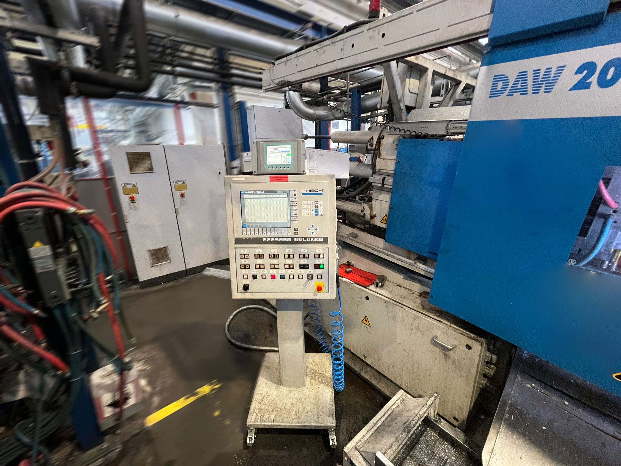 Frech DAW 200 F máquina de fundição injetada com câmara quente WK1467, usada