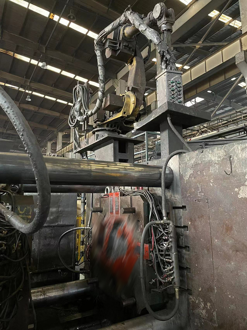 Italpresse IP 1850 SC máquina de fundição injetada com câmara fria KK1655, usada Italpresse IP 1850 SC máquina de fundição injetada com câmara fria KK1655, usada