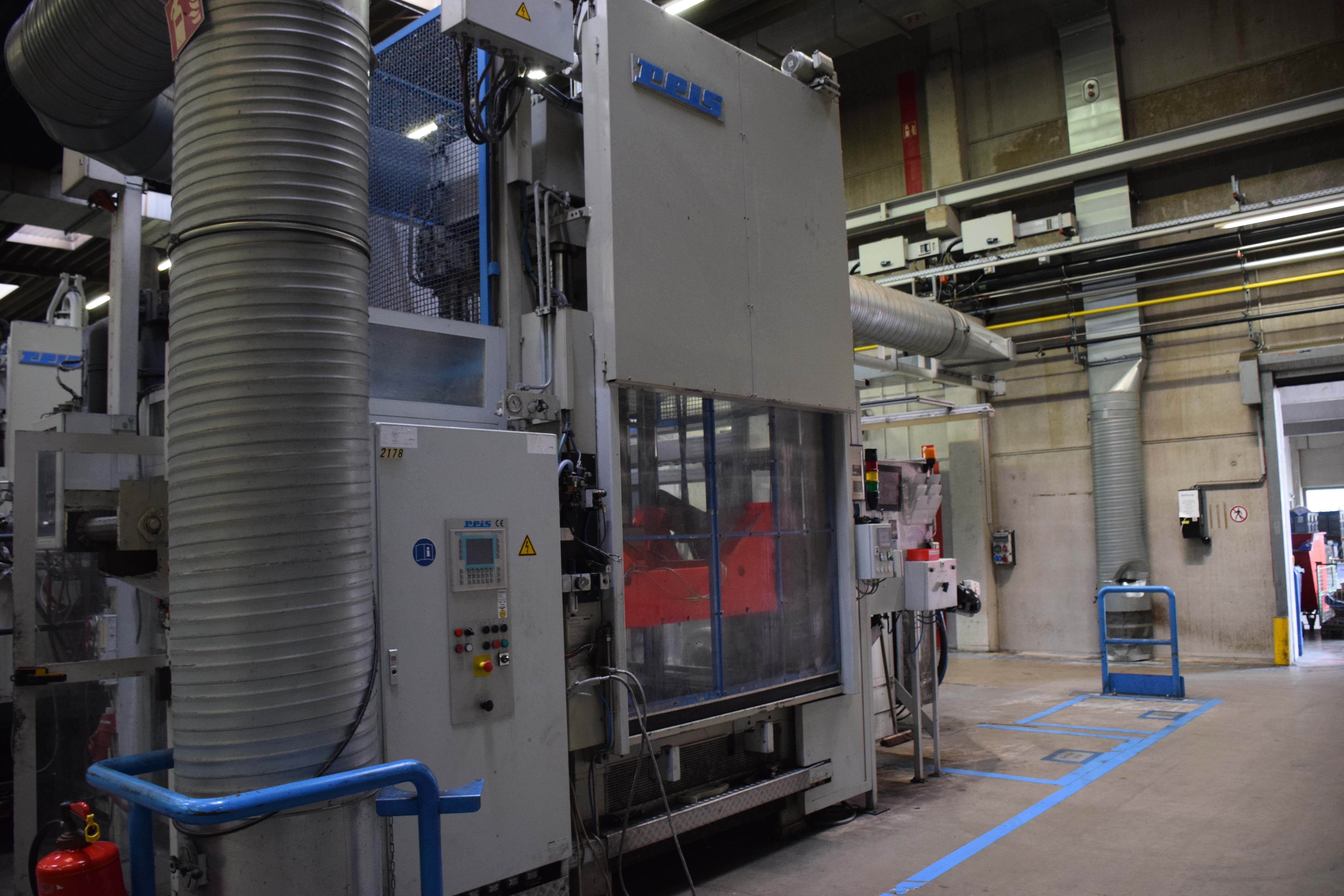 Frech W500 máquina de fundição injetada com câmara quente WK1475, usada