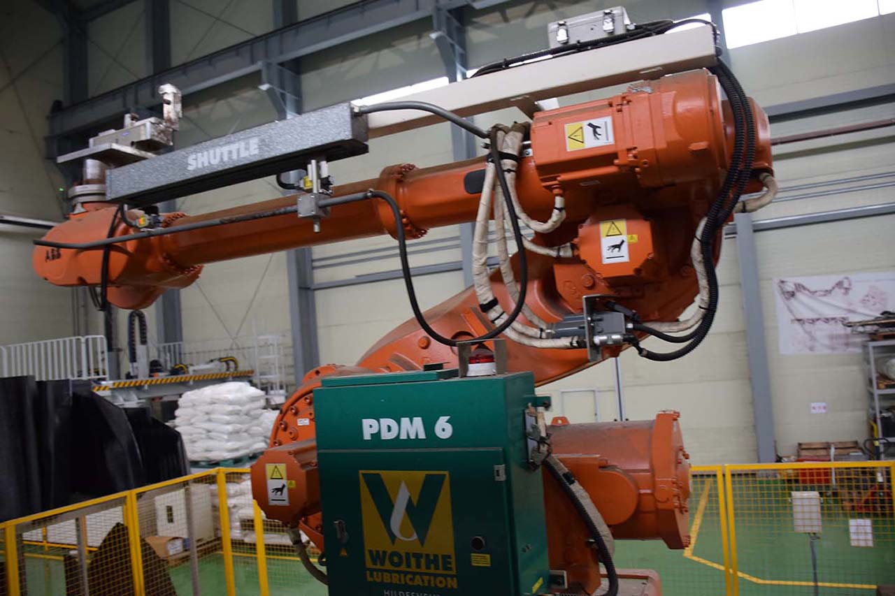 ABB IRB 7600 FOUNDRY PLUS robot HR1839, usado