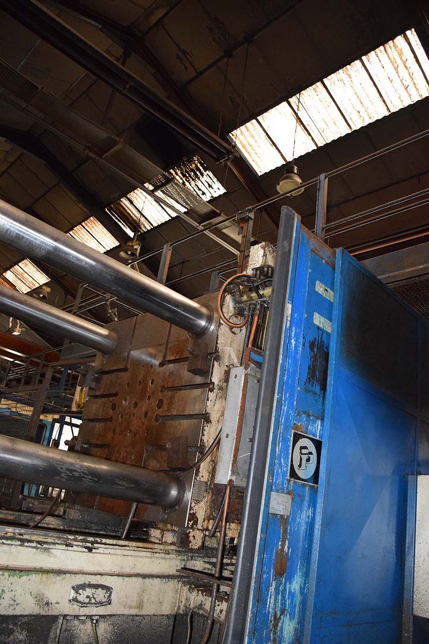 Italpresse IP 750 SC máquina de fundição sob pressão de câmara fria KK1642, utilizada