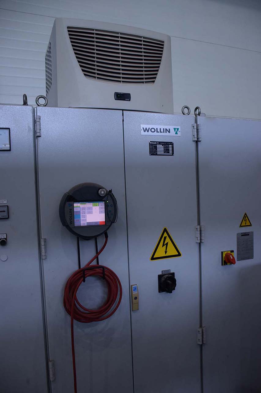 Máquina de pulverização Wollin PSM 4 F, usada