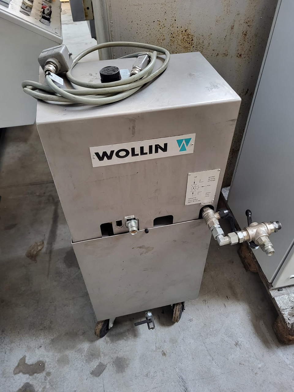 Recipiente de lubrificação Wollin 75 MD ZU2239, usado