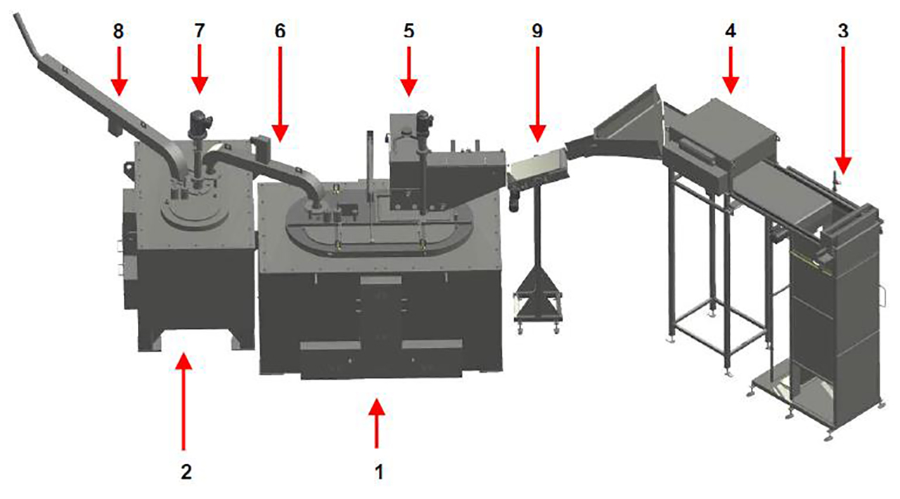 Hindenlang Magnésio In-cell-recycling O1812, utilizado