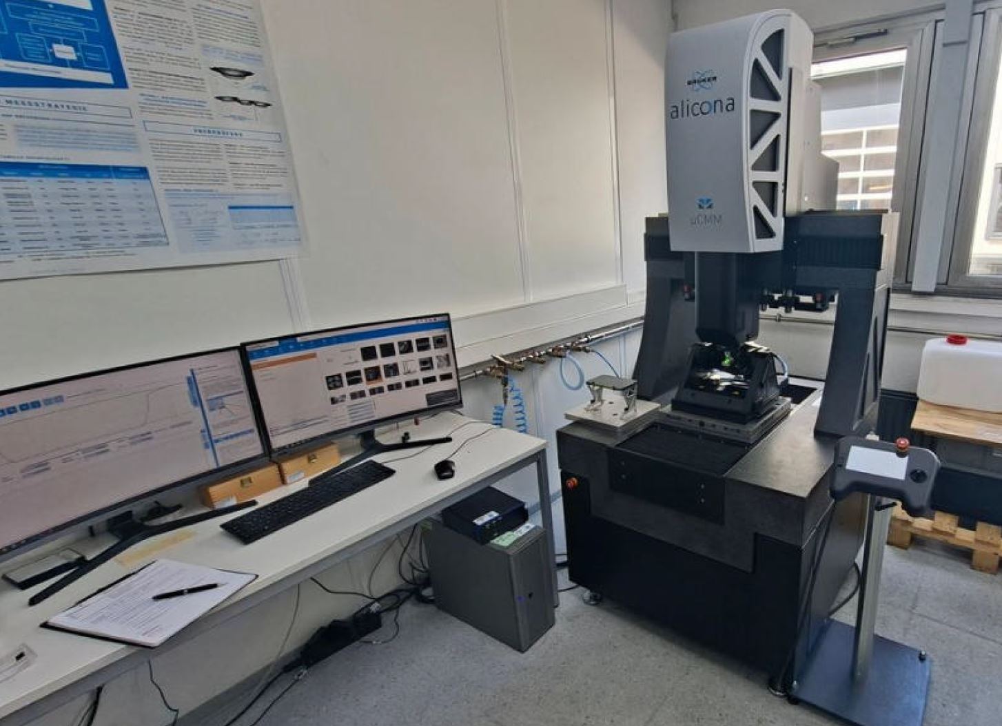 Bruker Alicona μCMM – Máquina de medição ótica de microcoordenadas 3D ZU2304, em segunda mão