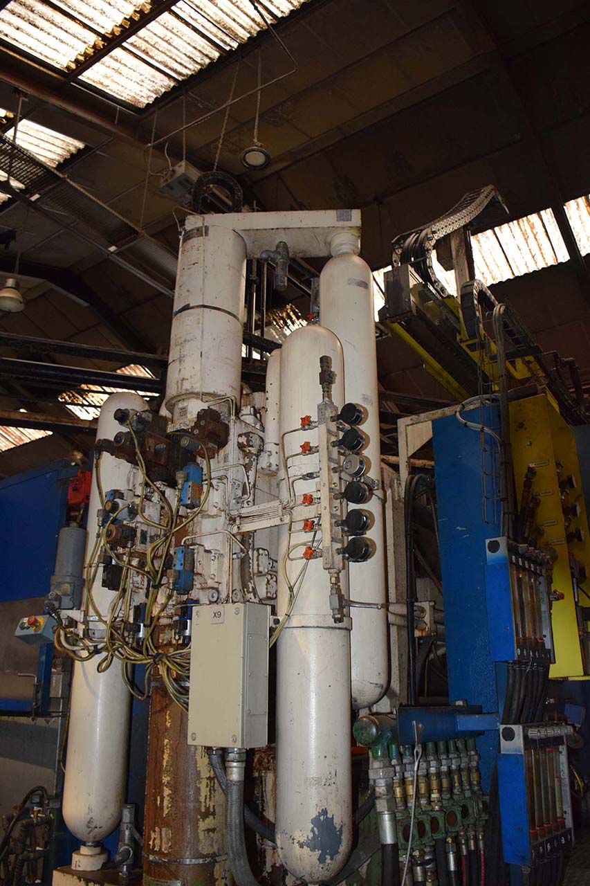 Italpresse IP 750 SC máquina de fundição sob pressão de câmara fria KK1642, utilizada