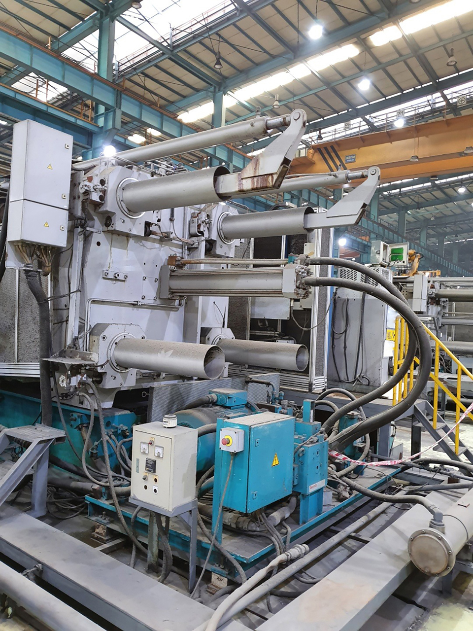 Bühler Evolution 140 D fundição injectada em câmara fria KK1650, utilizada Bühler Evolution 140 D fundição injectada em câmara fria KK1650, utilizada