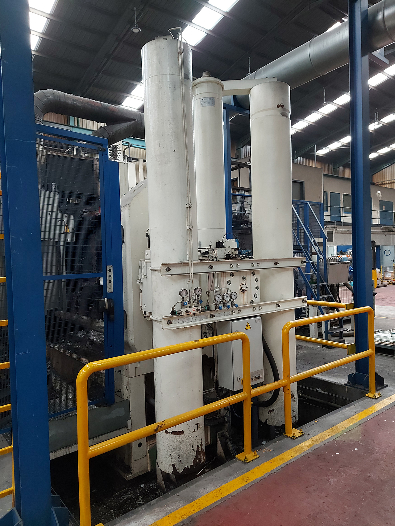 Idra OL 1900 S máquina de fundição injetada com câmara fria KK1587, usada