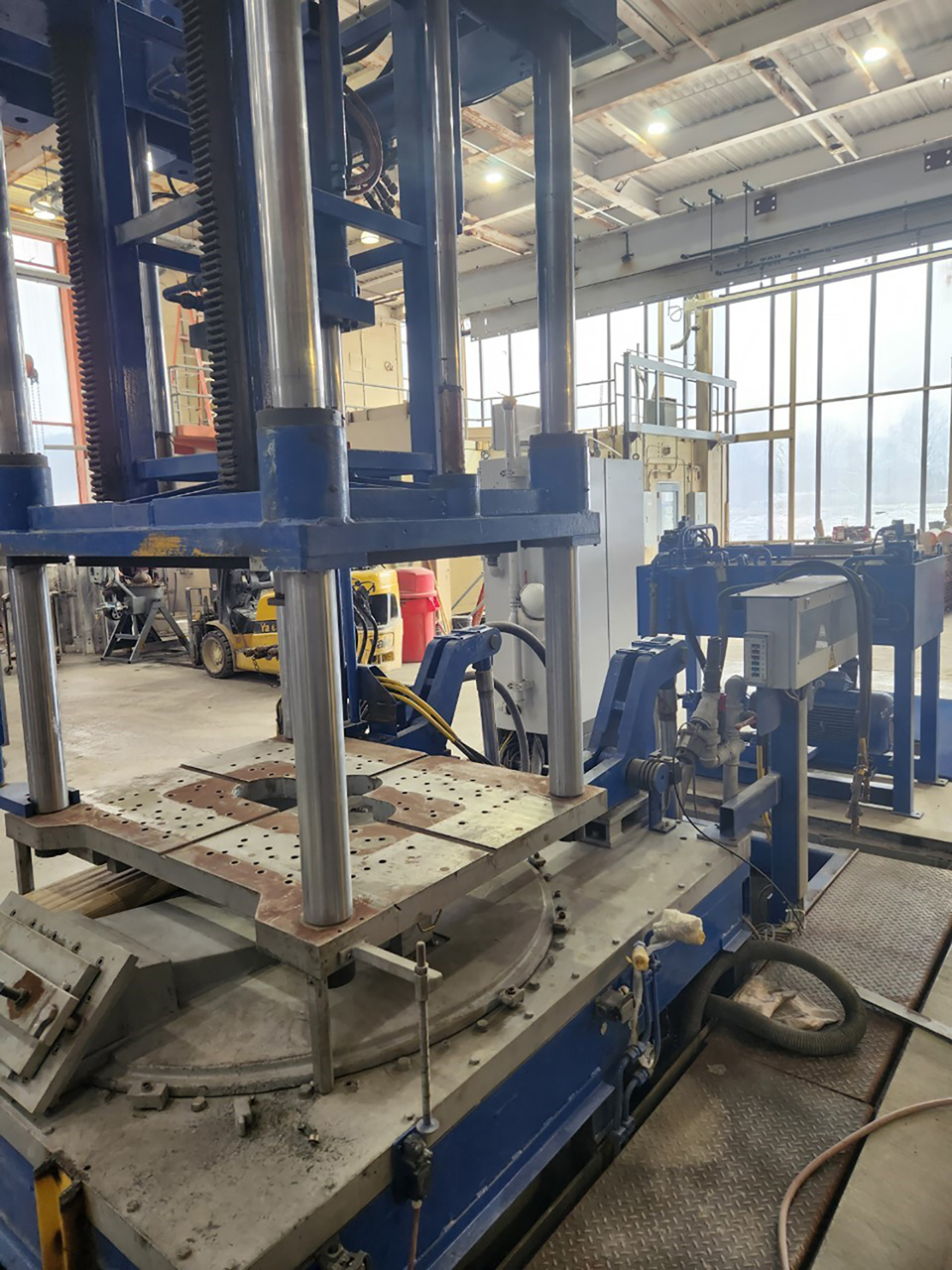 Kurtz AL 10-7 TC máquina de fundição sob baixa pressão ND1344, utilizada Kurtz AL 10-7 TC máquina de fundição sob baixa pressão ND1344, utilizada